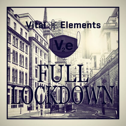 Full Lockdown album by Vital Elements - Drum and Bass Cover Art