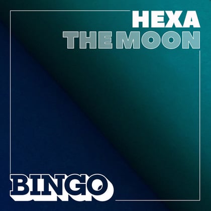 The Moon album by Hexa - Drum and Bass Cover Art