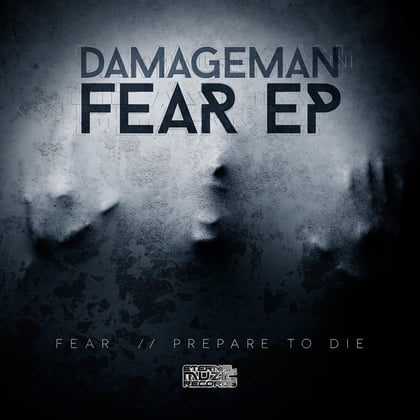 Fear album by Damageman - Drum and Bass Cover Art