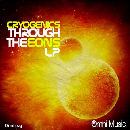 Through The Eons LP album by Cryogenics - Drum and Bass Cover Art