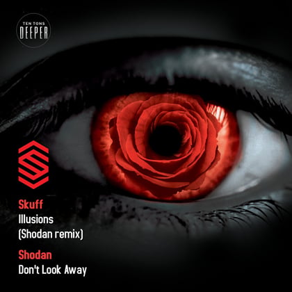 Illusions Remix | Don't Look Away album by Skuff & Shodan - Drum and Bass Cover Art