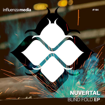 Blind Fold EP album by Nuvertal - Drum and Bass Cover Art