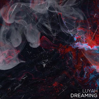 Dreaming album by LUYAH - Drum and Bass Cover Art