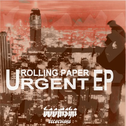 Urgent album by Rolling Paper - Drum and Bass Cover Art