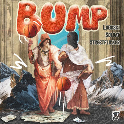BUMP album by Loboski - Drum and Bass Cover Art