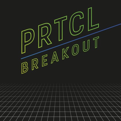 Breakout album by PRTCL - Drum and Bass Cover Art