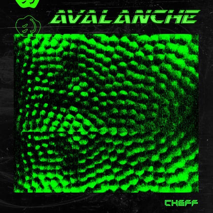 Avalanche album by CHEFF - Drum and Bass Cover Art