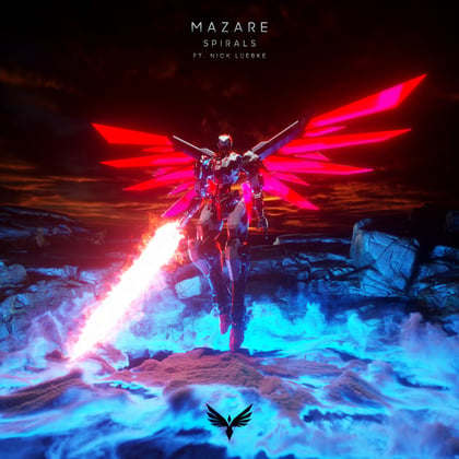Spirals album by Mazare - Drum and Bass Cover Art