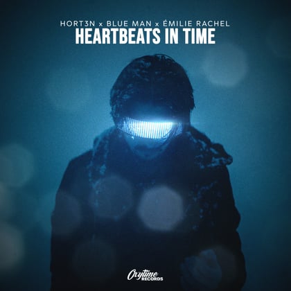 Heartbeats In Time album by Captain Bass, HORT3N, Blue Man & Émilie Rachel - Drum and Bass Cover Art