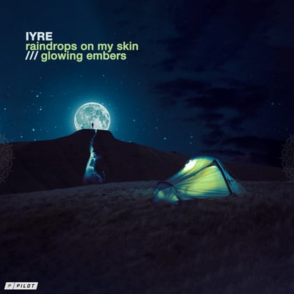 Raindrops On My Skin / Glowing Embers album by IYRE - Drum and Bass Cover Art