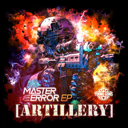 Artillery album by Master Error - Drum and Bass Cover Art