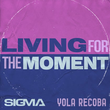 Living For The Moment album by Sigma - Drum and Bass Cover Art