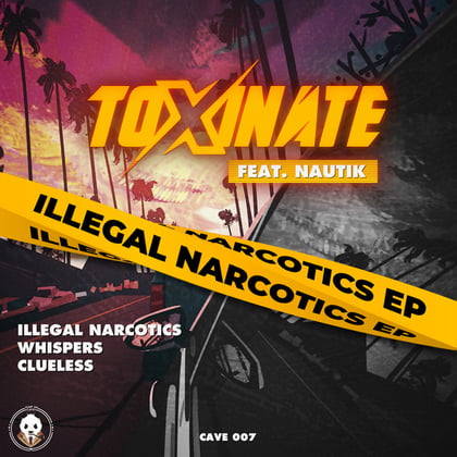 Illegal Narcotics album by Toxinate - Drum and Bass Cover Art