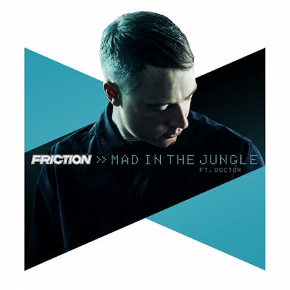 Mad in the Jungle album by Friction - Drum and Bass Cover Art