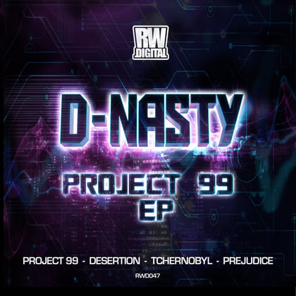 Project 99 album by D-Nasty - Drum and Bass Cover Art
