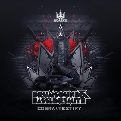 Cobra / Testify album by Drumsound & Bassline Smith - Drum and Bass Cover Art