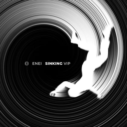 Sinking VIP album by Enei - Drum and Bass Cover Art