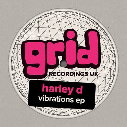 Vibrations EP album by Harley D - Drum and Bass Cover Art