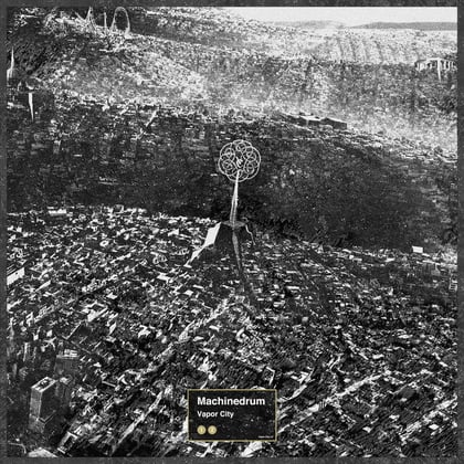 Vapor City album by Machinedrum - Drum and Bass Cover Art