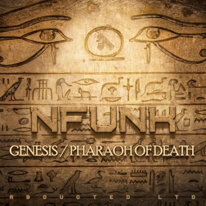 Genesis / Pharaoh of Death album by Nfunk - Drum and Bass Cover Art