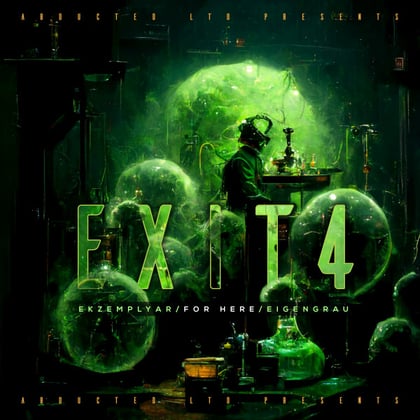For Here album by Exit4 - Drum and Bass Cover Art