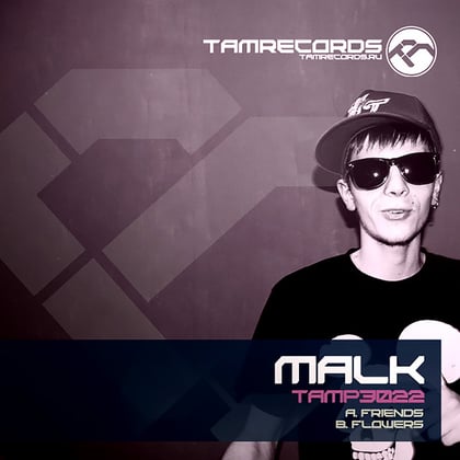 Friends, Flowers album by Malk & NickBee - Drum and Bass Cover Art