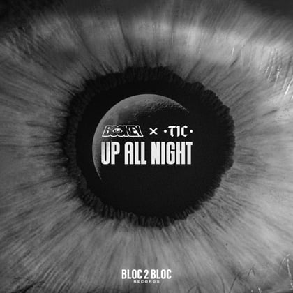 Up All Night album by Bookey, TomInTheChamber & J Bookey - Drum and Bass Cover Art