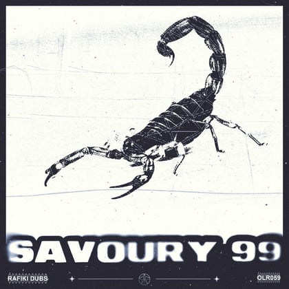 Savoury 99 album by Rafiki Dubs - Drum and Bass Cover Art