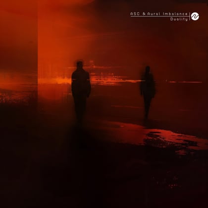 Duality album by ASC & Aural Imbalance - Drum and Bass Cover Art