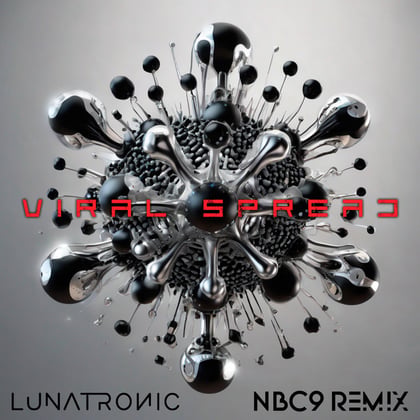 Viral Spread (NBC9 Remix) album by NBC9 & Lunatronic - Drum and Bass Cover Art