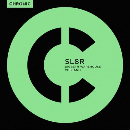 Digbeth Warehouse / Volcano album by Sl8r - Drum and Bass Cover Art