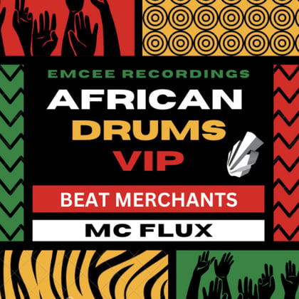 African Drums album by Beat Merchants - Drum and Bass Cover Art