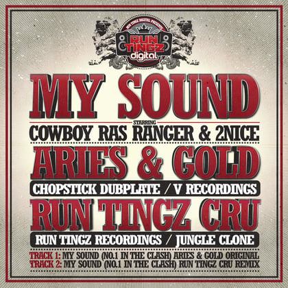 My Sound (No.1 In The Clash) album by Aries - Drum and Bass Cover Art