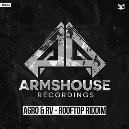 Rooftop Riddim album by Agro - Drum and Bass Cover Art