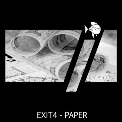 Paper album by Exit4 & The Tower - Drum and Bass Cover Art