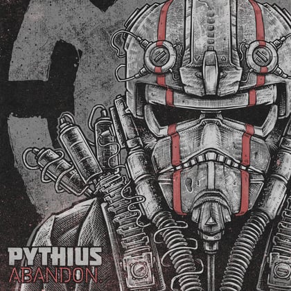 Abandon album by Pythius - Drum and Bass Cover Art