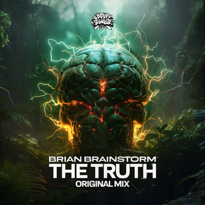 The Truth album by Brian Brainstorm - Drum and Bass Cover Art