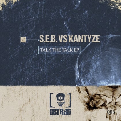 Talk The Talk EP album by Kantyze - Drum and Bass Cover Art