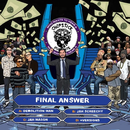 Final Answer album by Chopstick Dubplate - Drum and Bass Cover Art