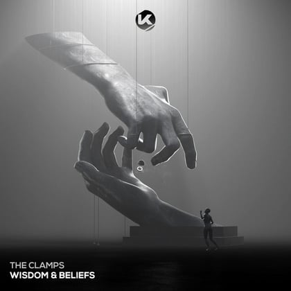 Wisdom & Beliefs album by The Clamps & SND - Drum and Bass Cover Art