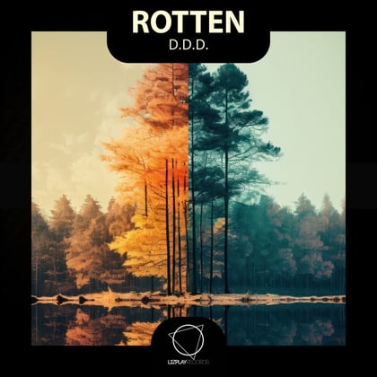 D.D.D. album by Rotten - Drum and Bass Cover Art