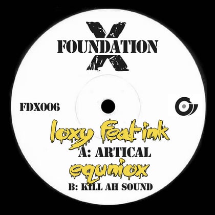 Article / Kill Ah Sound album by Loxy, Ink & Equinox - Drum and Bass Cover Art