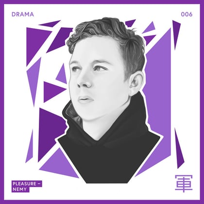 Pleasure album by Nemy - Drum and Bass Cover Art