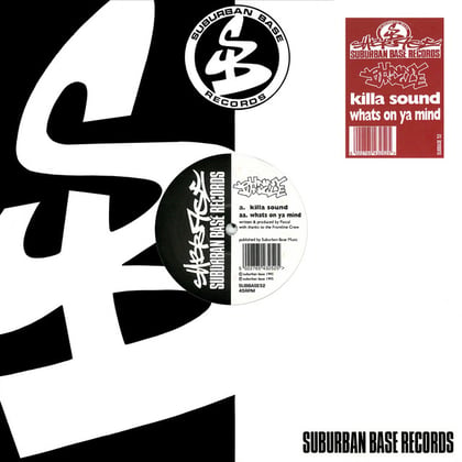 Killa Sound / What's on Ya Mind album by Johnny Jungle - Drum and Bass Cover Art
