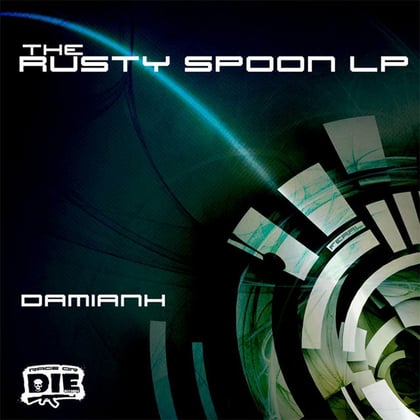 The Rusty Spoon LP album by DamianH - Drum and Bass Cover Art