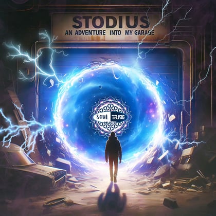 An Adventure into My Garage album by Stodius - Drum and Bass Cover Art