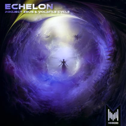 Echelon album by Project Zeus & Volatile Cycle - Drum and Bass Cover Art