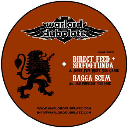 Johny Flys West Side Grade album by Direct Feed, Sixfootunda & Ragga Scum - Drum and Bass Cover Art