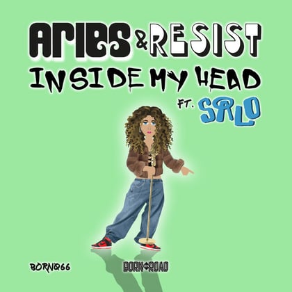 Inside My Head album by Aries - Drum and Bass Cover Art