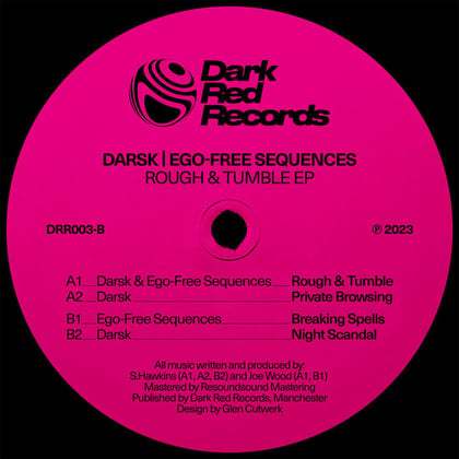 Rough & Tumble EP album by Ego-Free Sequences - Drum and Bass Cover Art